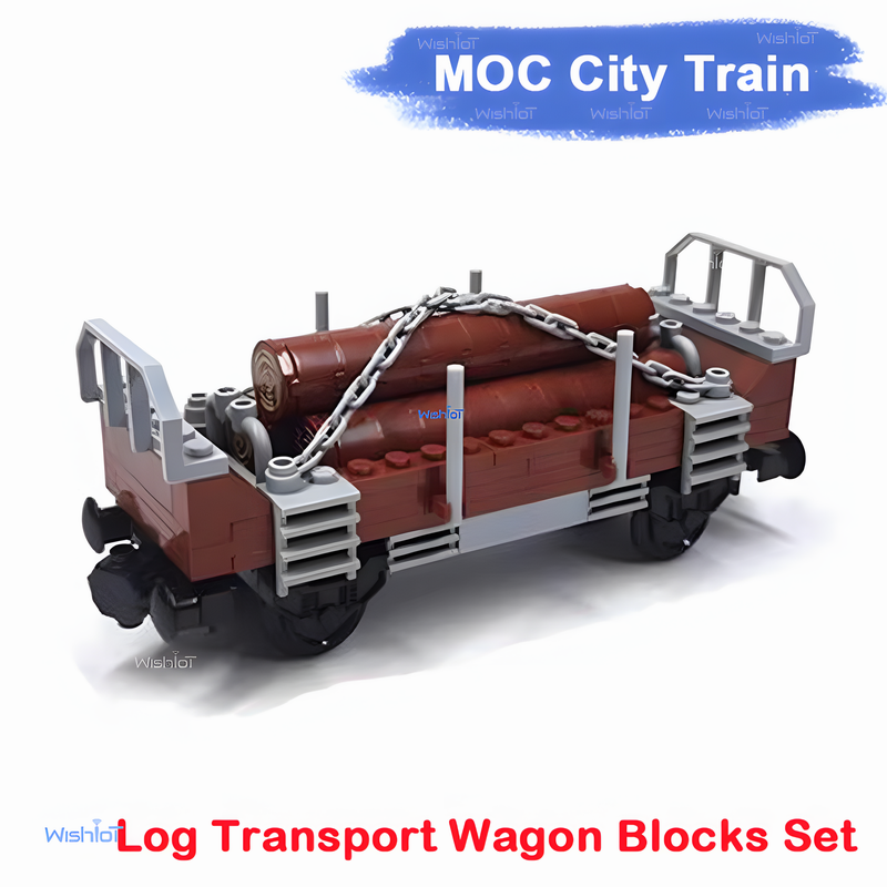 MOC City Train Log Transport W - Kids Education Login 리뷰 및 가격