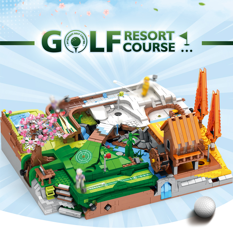 3022PCS MOC Golf Resort Course - Kids Education Courses 리뷰 및 가격