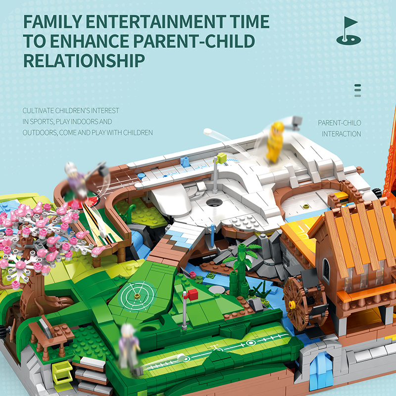 3022PCS MOC Golf Resort Course - Kids Education Courses 리뷰 및 가격